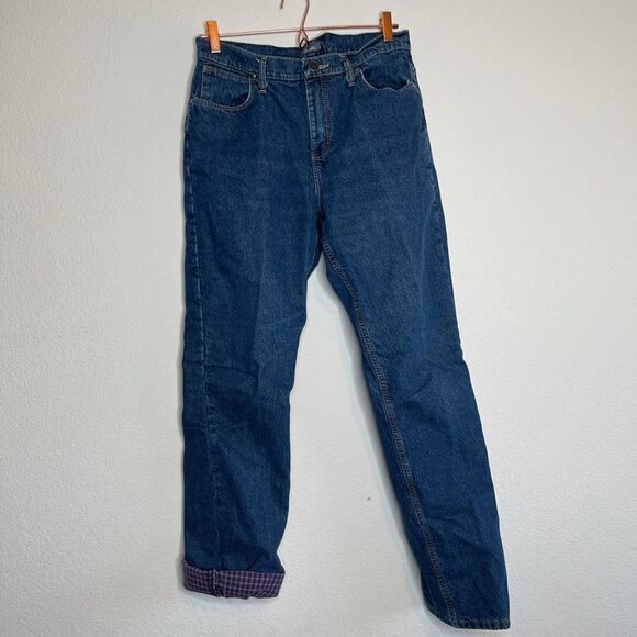 Cabelas flannel lined jeans - Picture 2 of 11